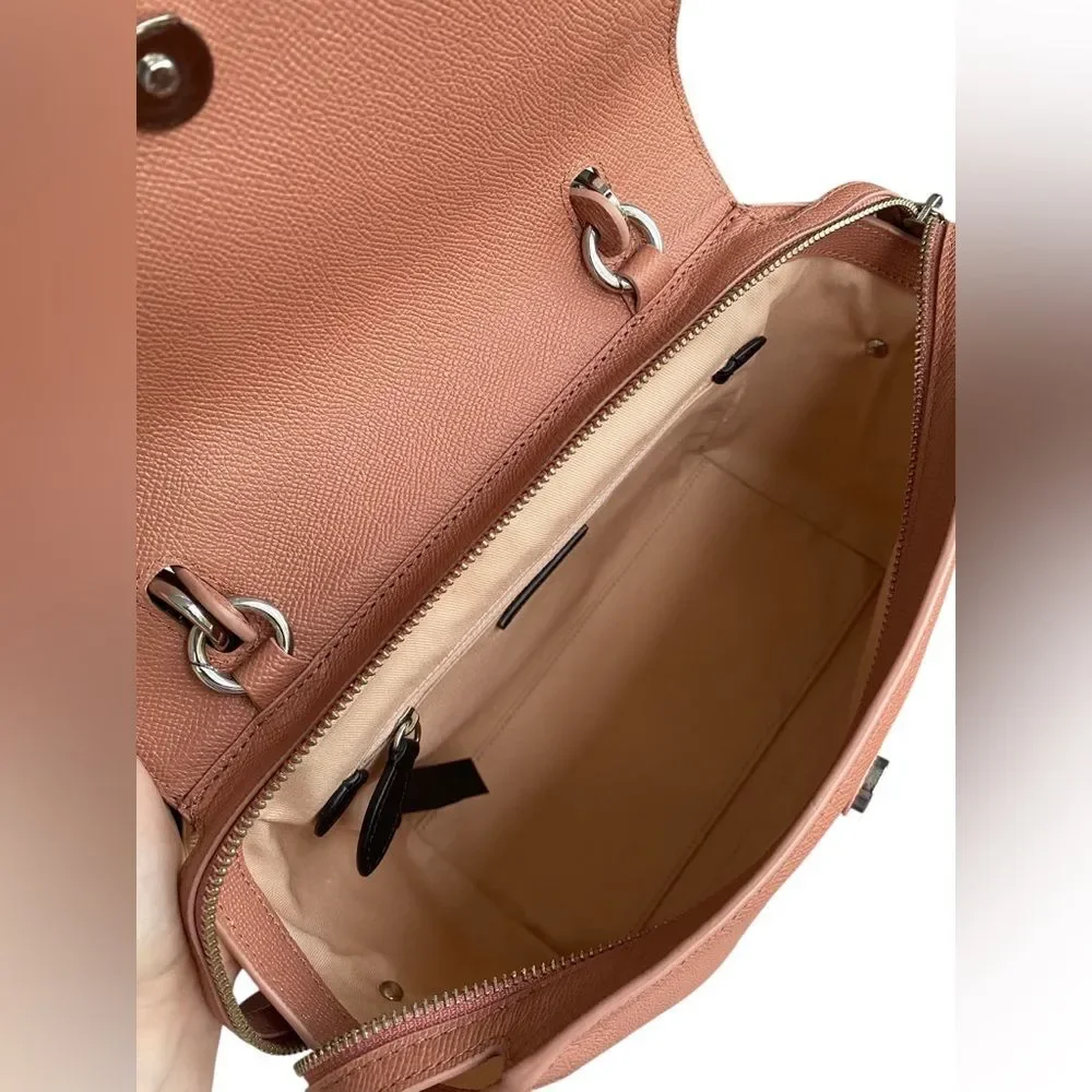 REBECCA MINKOFF Gabby Dessert Rose pink Genuine leather Satchel Bag